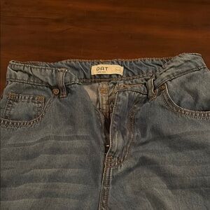 OAT New York light blue pallazzo Denim Jeans size 0/25